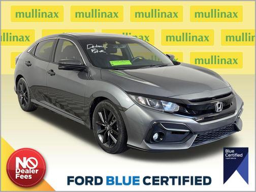 Polished Metal Metallic 2020 Honda Civic EX-L