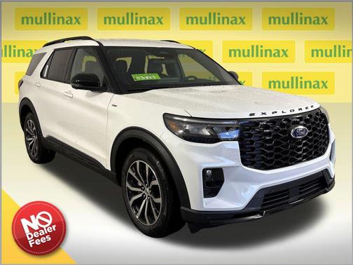 White 2026 Ford Explorer ST-Line