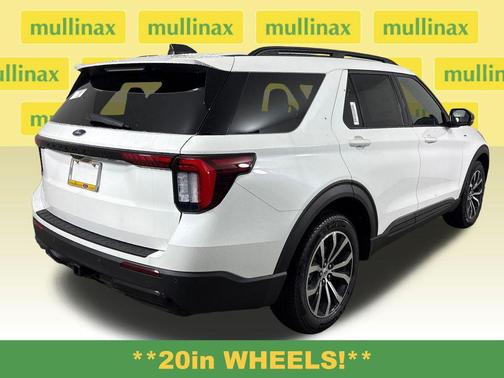 White 2026 Ford Explorer ST-Line