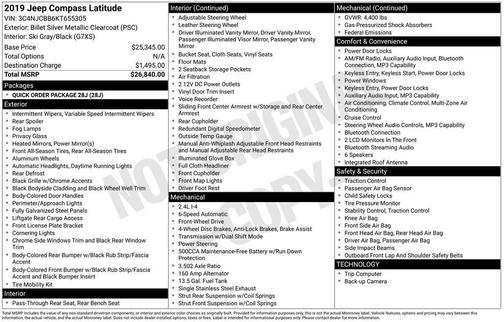 2019 Jeep Compass Latitude