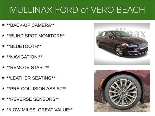 2017 Lincoln MKZ Hybrid Select