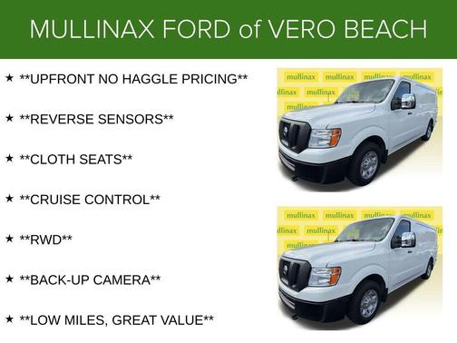 2021 Nissan NV Cargo NV2500 HD SV V8