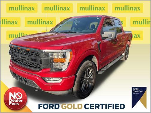 Rapid Red Metallic Tinted Clearcoat 2021 Ford F-150 XLT