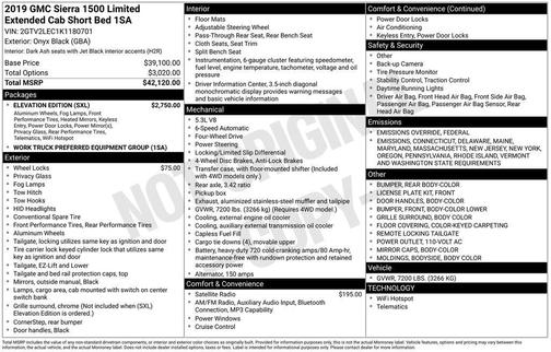 2019 GMC Sierra 1500 Base