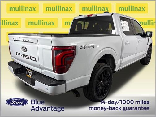 Space White Metallic 2025 Ford F-150 Platinum