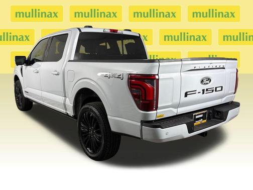 Space White Metallic 2025 Ford F-150 Platinum