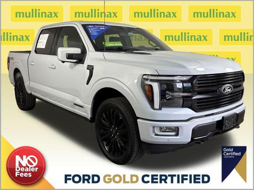 Space White Metallic 2025 Ford F-150 Platinum