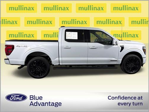 Space White Metallic 2025 Ford F-150 Platinum