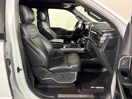 Space White Metallic 2025 Ford F-150 Platinum