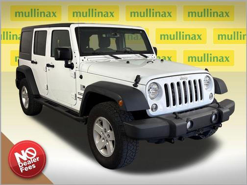 Bright White Clearcoat 2017 Jeep Wrangler Unlimited Sport