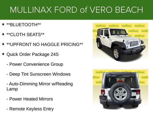 Bright White Clearcoat 2017 Jeep Wrangler Unlimited Sport