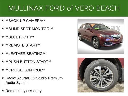 2017 Acura RDX Advance Package