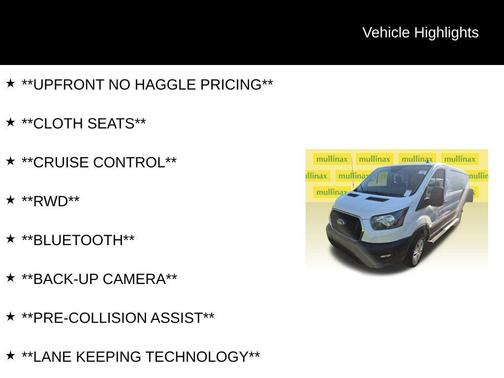 Oxford White 2025 Ford Transit-250 Base