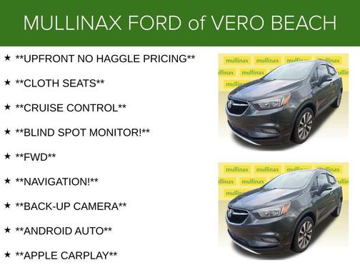 Graphite Gray Metallic 2017 Buick Encore Preferred II