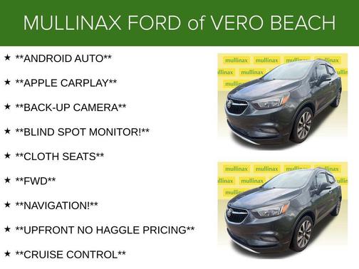Graphite Gray Metallic 2017 Buick Encore Preferred II