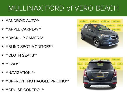 Graphite Gray Metallic 2017 Buick Encore Preferred II