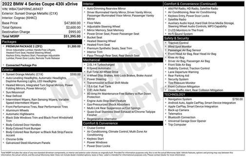 2022 BMW 430 i xDrive