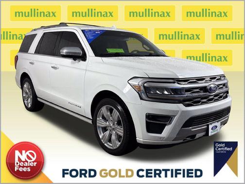 Star White Metallic Tri-Coat 2023 Ford Expedition Platinum