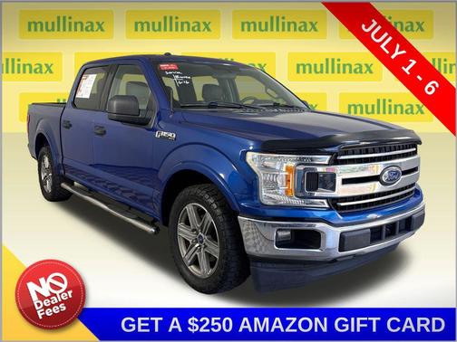Lightning Blue 2018 Ford F-150 XLT