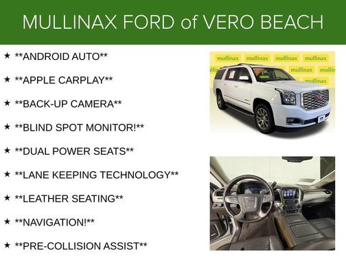 Summit White 2020 GMC Yukon XL Denali