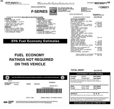 Black 2011 Ford F-250 King Ranch