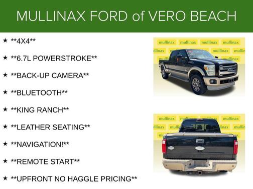 Black 2011 Ford F-250 King Ranch