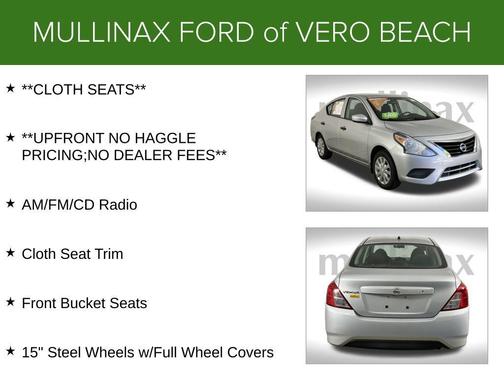 2016 Nissan Versa 1.6 S