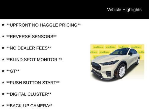 2025 Ford Mustang Mach-E GT