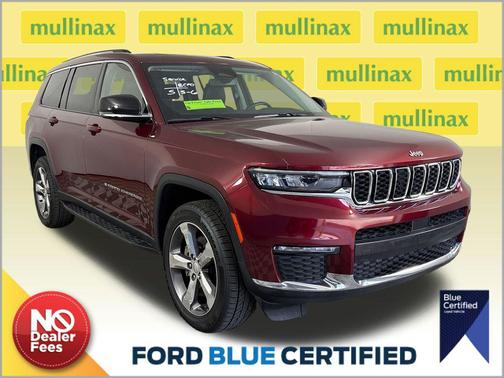 Velvet Red Pearlcoat 2021 Jeep Grand Cherokee L Limited