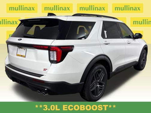 Star White Metallic Tri-Coat 2026 Ford Explorer ST