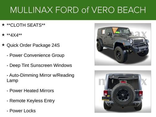 2017 Jeep Wrangler Unlimited Sport