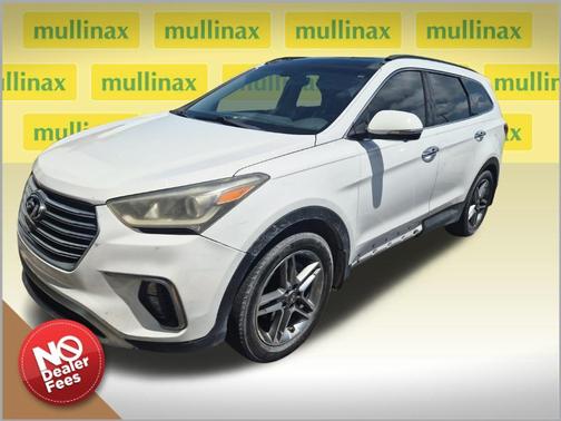 Monaco White 2018 Hyundai SANTA FE SE Ultimate