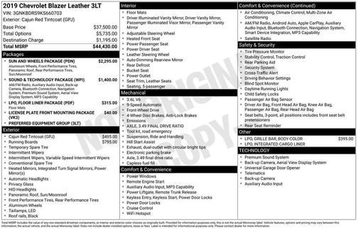 2019 Chevrolet Blazer 3LT