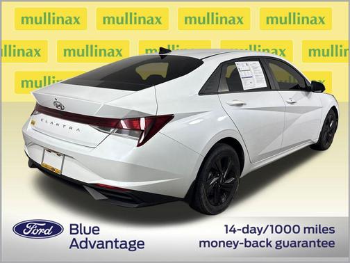 Quartz White 2021 Hyundai ELANTRA SEL