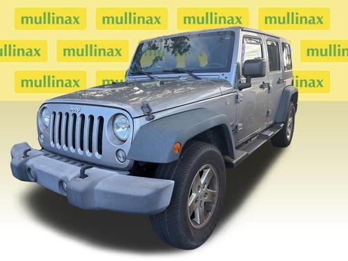 Billet Silver Metallic Clearcoat 2016 Jeep Wrangler Unlimited Sport