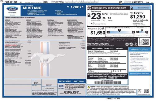 2019 Ford Mustang EcoBoost Premium