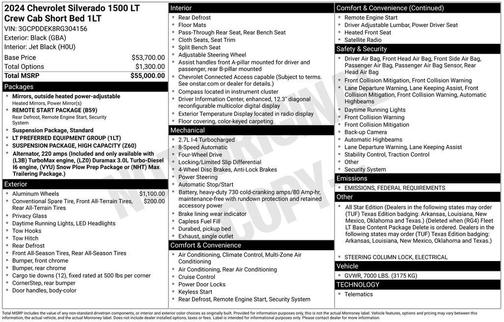 2024 Chevrolet Silverado 1500 LT