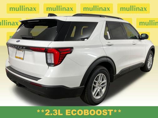 Star White Metallic Tri-Coat 2026 Ford Explorer Active