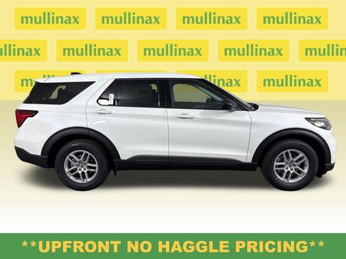 Star White Metallic Tri-Coat 2026 Ford Explorer Active