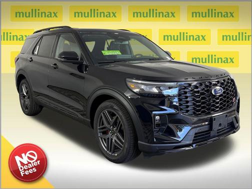 Black Metallic 2026 Ford Explorer ST