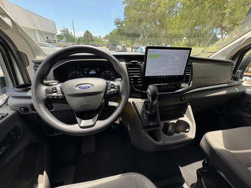Oxford White 2024 Ford Transit-350 XLT