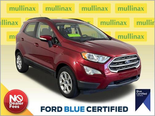 Ruby Red Metallic 2019 Ford EcoSport SE