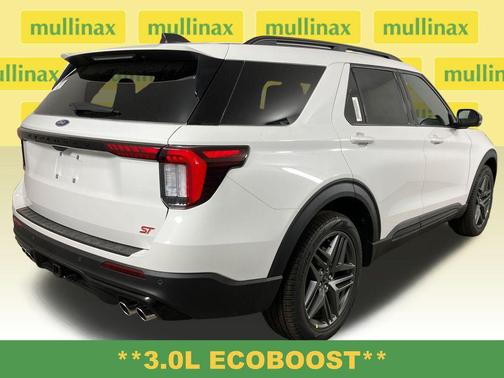 Star White Metallic Tri-Coat 2026 Ford Explorer ST
