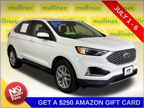 Oxford White 2023 Ford Edge SEL