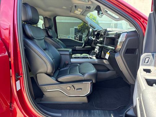 Red Metallic 2023 Ford F-350 Lariat