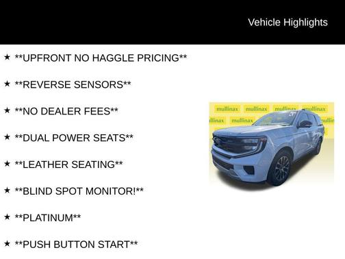 2025 Ford Expedition Platinum