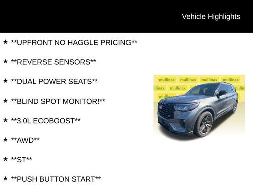 2025 Ford Explorer ST