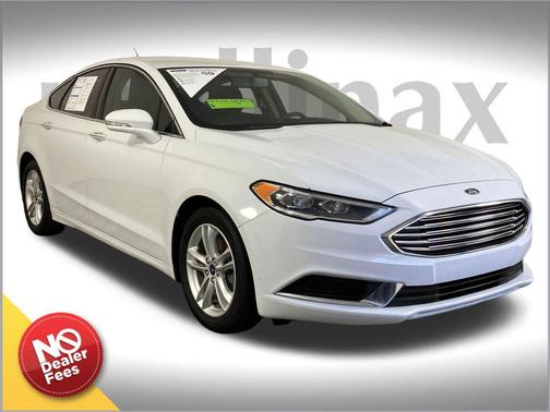 Oxford White 2018 Ford Fusion SE