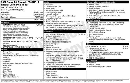 2022 Chevrolet Silverado 3500 LT