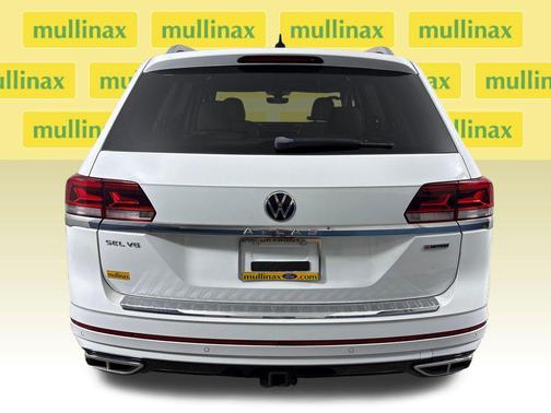 Pure White 2021 Volkswagen Atlas 3.6L SEL Premium